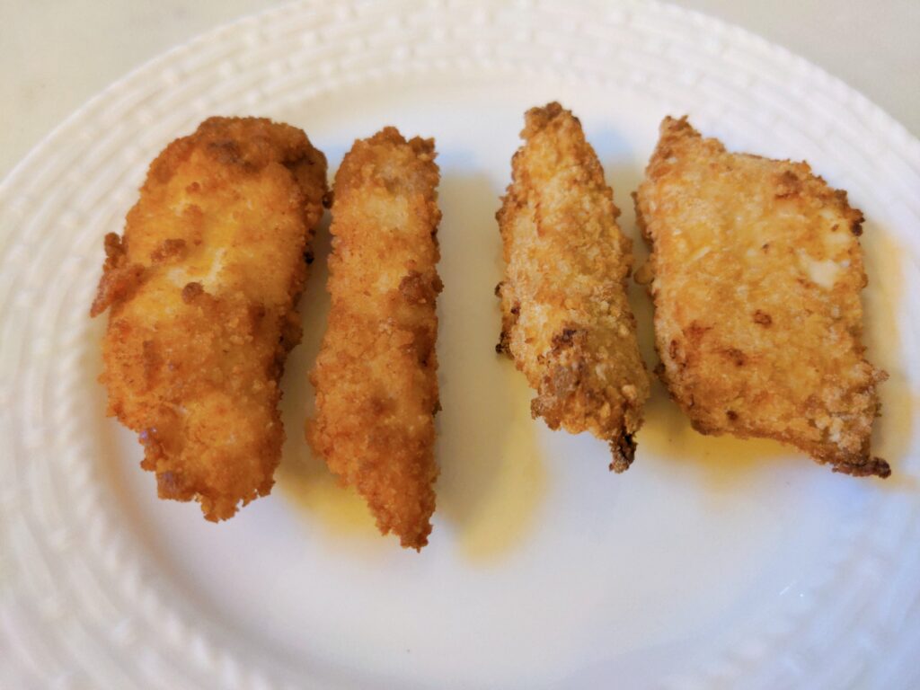 Chicken KAtsu fried vs air fried scaled