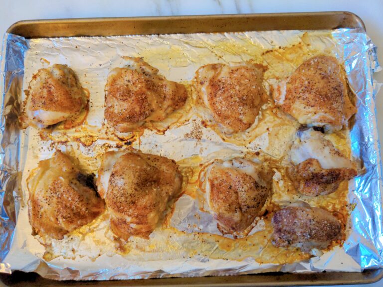 Finished Chicken Thighs scaled