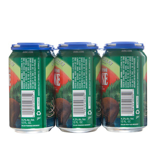 anderson valley gt gose briney melon 6 x 12 oz cans 1