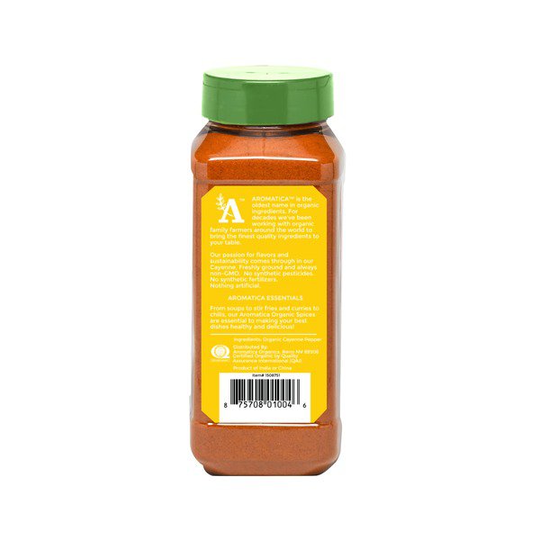 aromatica organic cayenne pepper 18 oz 1