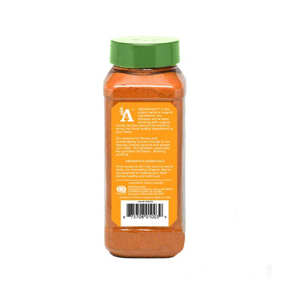 aromatica spice organic ground paprika 18 oz 1