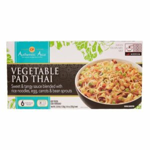 authentic asia vegetable pad thai 6 x 9 oz