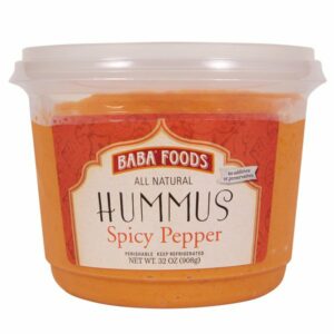 Baba Food Spicy Pepper Hummus, 32 oz