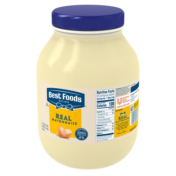 best foods real mayonnaise 1 gal 1