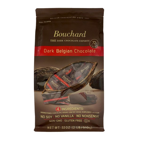 bouchard belgian dark chocolate 32 oz