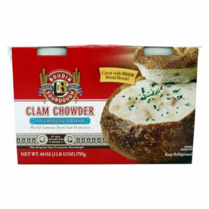 Boudin Clam Chowder, 2 x 30 oz