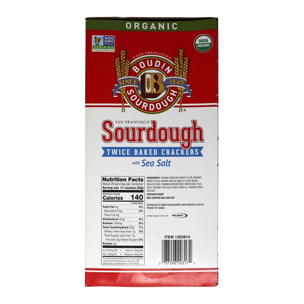 boudin sourdough crackers 28 oz 1