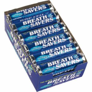 Breath Savers Peppermint Mints, 24 x .75 oz