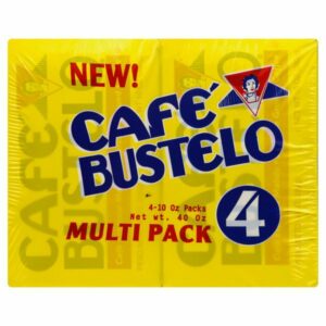 cafe bustelo ground coffee 4 x 10 oz