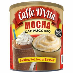 caffe dvita instant cappuccino 64 oz