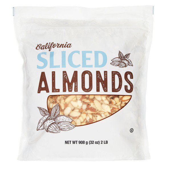 california sliced almonds 2 lbs