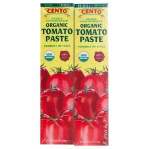 Cento Fine Foods Organic Tomato Paste, 2 x 4.56 oz