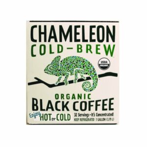 chameleon cold brew organic black coffee 1 gal