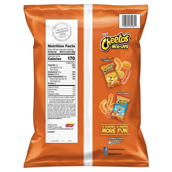 cheetos flamin hot crunchy 28 8 oz 1