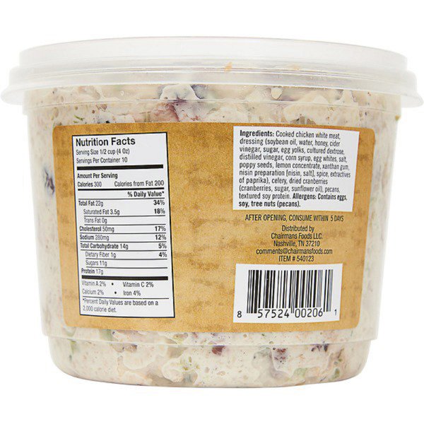 comfort cuisine cape cod chicken salad 40 oz 1