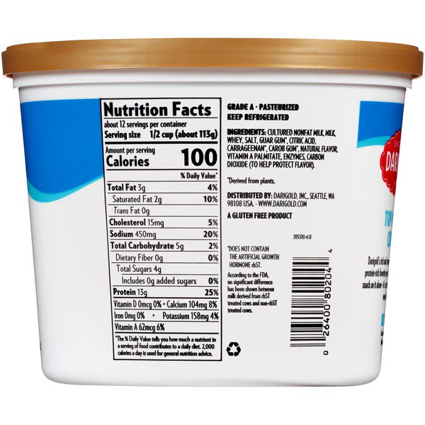 darigold low fat cottage cheese 3 lb 1