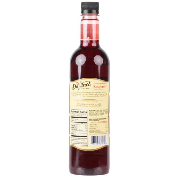 davinci raspberry syrup 750 ml 1