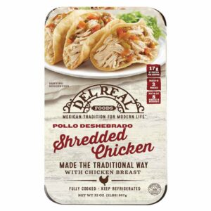 Del Real Foods Shredded Chicken Pollo Deshebrado, 32 oz