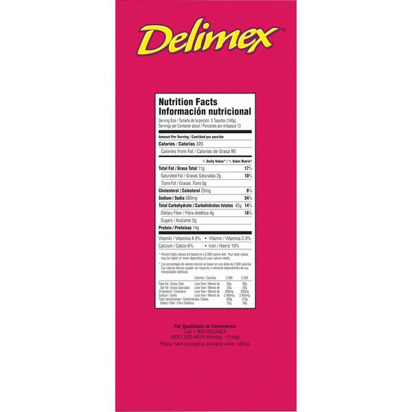 delimex beef taquitos 66 ct 3