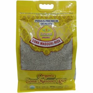 Dishaka Organic Sona Masoori Rice, 20 lbs