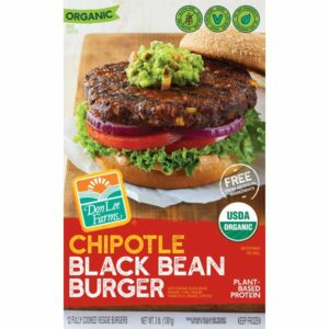 don lee farms organic black bean burgers 3 lbs