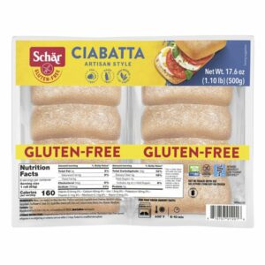 Dr Schar Gluten Free Ciabatta Rolls, 17.6 oz