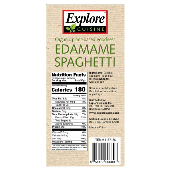 explore cuisine organic edamame spaghetti 2 x 1 1 lb 3