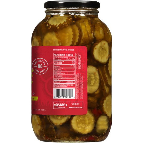 famous daves sweet n spicy pickles 64 oz 3