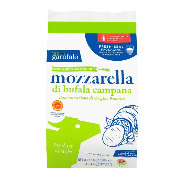 fattorie garofalo bufala mozzarella 4 x 4 4 oz 2