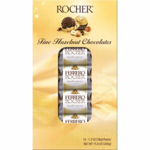 ferrero rocher hazelnut chocolates 12 x 1 3 oz