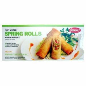fine choice foods vegetable spring rolls 38 8 oz