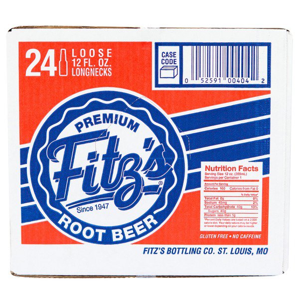 fitzs premium root beer 24 x 12 oz 3