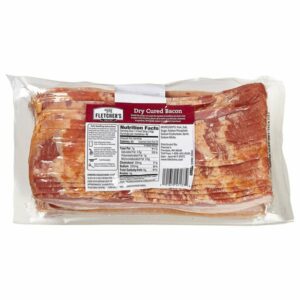fletchers dry cured bacon 2 x 2 lb 1