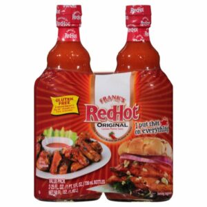 Frank’s Red Hot Sauce, 2 x 25 oz
