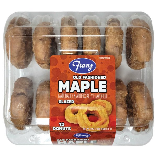 franz maple old fashioned donuts 12 ct 1
