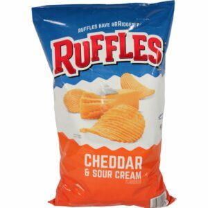 Frito Lay Cheddar & Sour Cream Ruffles, 27 Oz - Costco Food Database