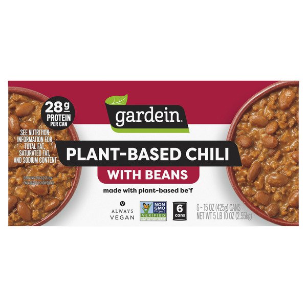 gardein plant based chili w beans 6 15 oz 1