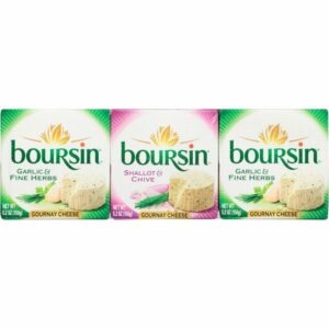 Garlic & Fine Herbs + Shallot & Chive Gournay Cheese Variety Pack, 3 x 5.2 oz