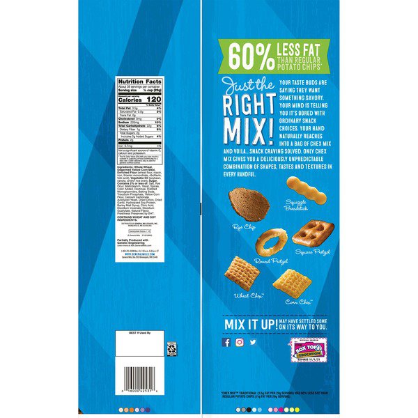 general mills traditional chex mix 40 oz 3