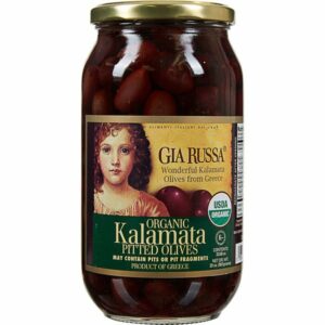 gia russa organic kalamata pitted olives 33 68 oz 1