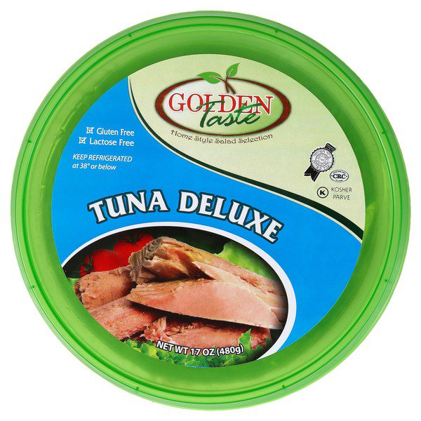 golden taste tuna deluxe 17 oz 1