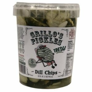 Grillo's Pickles Dill Chips, 32 oz