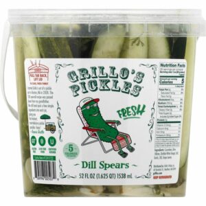 grillos pickles italian dill spears 52 oz 1