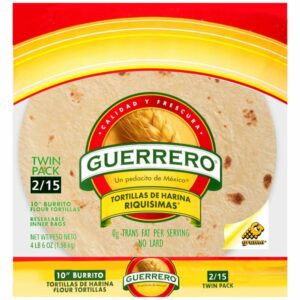 Guerrero 10″ Flour Tortilla, 2 x 15 ct