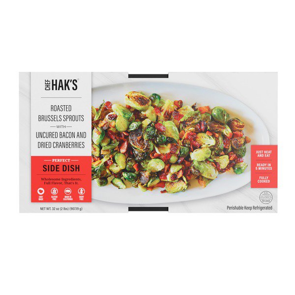haks roasted brussels sprouts with bacon 32 oz