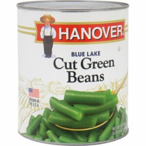 hanover cut green beans 102 oz 1