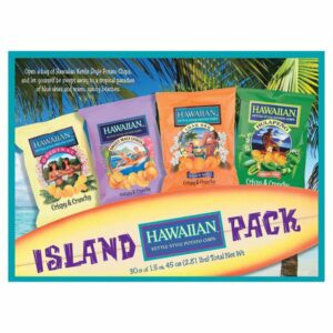 Hawaiian Kettle Style Potato Chips Variety, 30 X 1.5 oz