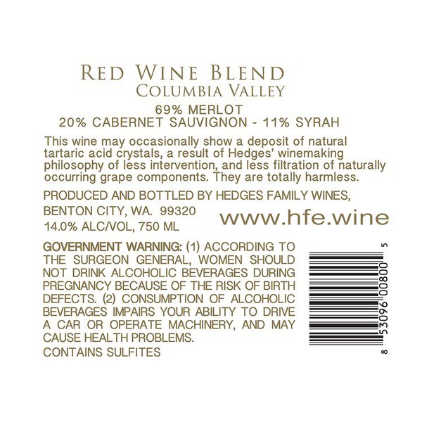 hedges cms red blend columbia valley 750 ml 3