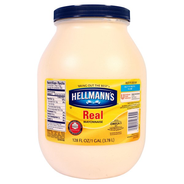 hellmanns mayonnaise 1 gal