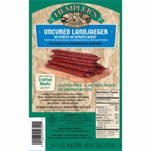 Hempler’s Uncured Landjaeger, 16 X 1.5 oz, the Costcodle item for 2025-11-24